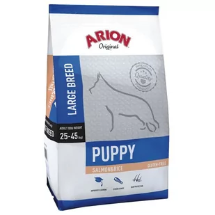 Arion Original Puppy Large Salmon&Rice 12 kg - Sucha karma dla psów - miniaturka - grafika 1