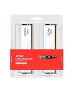 Pamięci RAM - ADATA DDR5 - 32GB - 6000 - CL - 30 (2x 16 GB) dual kit, RAM (Kolor: BIAŁY, AX5U6000C3016G-DTLABRWH, XPG Lancer Blade RGB, INTEL XMP, AMD EXPO) - miniaturka - grafika 1