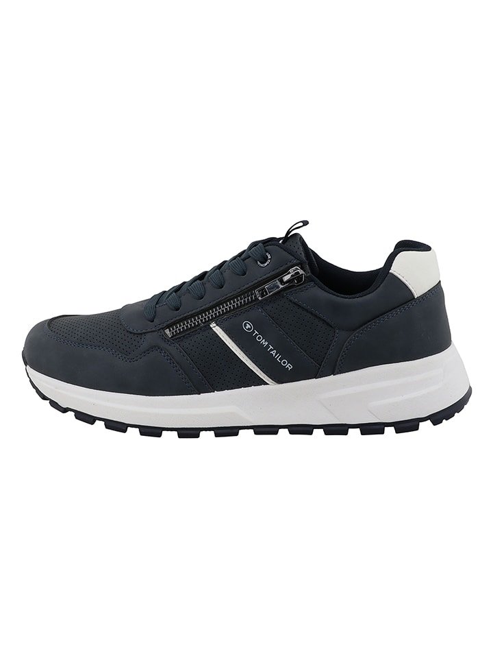 Tom Tailor Sneakersy w kolorze granatowym