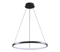 Lampy sufitowe - LED Żyrandol na lince LEA LED/20W/230V 4000K śr. 50 cm czarny - miniaturka - grafika 1