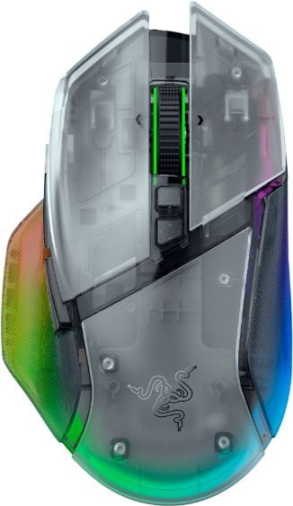 Razer Myszka do gier Basilisk V3 Pro 35K Wireless Phantom Baltas Edition RZ01-05240400-R3G1