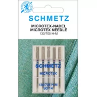 Akcesoria i części do maszyn do szycia - 130/705 H-M VDS Igły do jedwabiu i mikrofazy SCHMETZ do maszyn domowych, 5szt.x90 - miniaturka - grafika 1