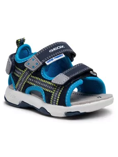 Geox Sandały B S.Multy B. A B150FA 05014 CF44D M Granatowy - Buty dla dziewczynek - miniaturka - grafika 1