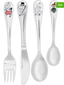 Sztućce dla dzieci - Moomin 4-częściowy zestaw sztućców dziecięcych - miniaturka - grafika 1