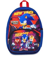 Plecaki - Seven Sonic plecak do przedszkola, niebieski, przednia kieszeń na suwak, kieszeń na butelkę, przedszkole i wypoczynek, dziecko, plecak, Niebieska, Taglia unica, Casual - miniaturka - grafika 1