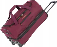Torby podróżne - Torba Podróżna na kółkach Travelite BASIC S bordo - miniaturka - grafika 1