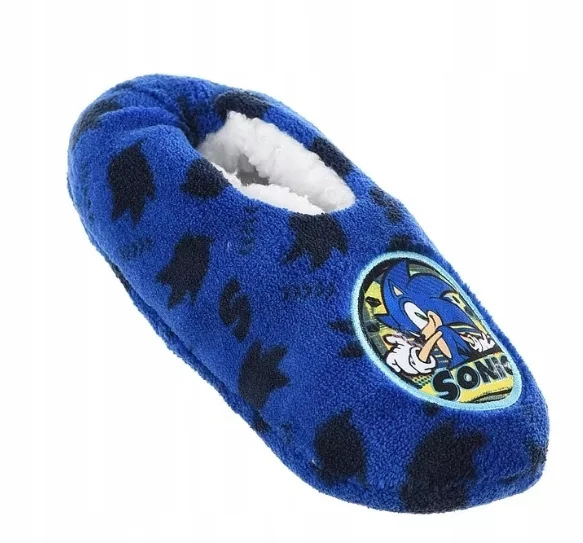 SONIC THE HEDGEHOG JEŻ kapcie papucie balerinki rozm 23/26