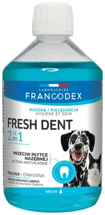 FRANCODEX Fresh Dent - płyn do higieny jamy ustnej dla psów i kotów - Higiena jamy ustnej zwierząt - miniaturka - grafika 1