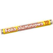 Folia, papier śniadaniowy, serwetki - Gastronomia FOLIA ALUMINIOWA NO-NAME 10M zakupy dla domu i biura 8571016414 - miniaturka - grafika 1