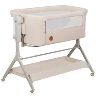 Łóżeczka i kojce - Łóżeczo Dostawne 3w1 Lionelo Leonie Plus Beige Sand - miniaturka - grafika 1