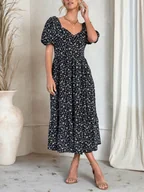 Sukienki - LA Angels Sukienka w kolorze czarno-białym - miniaturka - grafika 1