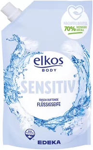 Edeka Mydło w płynie uzupełniacz Elkos sensitive 750 ml - Mydła - miniaturka - grafika 1