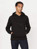 Bluzy męskie - Calvin Klein Bluza Embroidered Logo K10K113564 Czarny Regular Fit - miniaturka - grafika 1