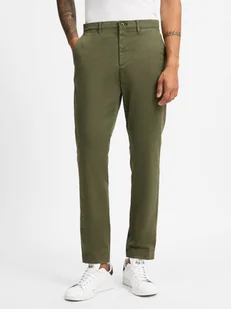 Tommy Hilfiger Spodnie - Harlem Mężczyźni Bawełna zielony jednolity, 31-32 - Spodnie męskie - miniaturka - grafika 1