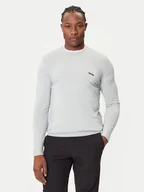 Swetry męskie - BOSS Sweter K_Momentum 50541944 Szary Regular Fit - miniaturka - grafika 1
