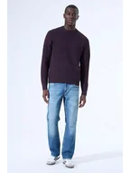 Swetry męskie - Garcia Sweter w kolorze granatowo-bordowym - miniaturka - grafika 1