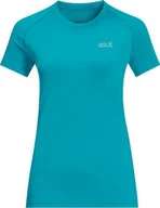 Koszulki i topy damskie - Jack Wolfskin Koszulka damska TOURER VENT T W dark aqua r. S - miniaturka - grafika 1