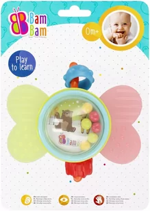Grzechotka Motylek Bambam - Grzechotki dla dzieci - miniaturka - grafika 1