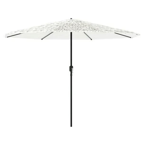 Parasol ogrodowy 324x324x247 cm biały