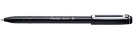 Długopisy - Pentel BX460-A długopis IZee, model z nasadką, metalowy klips, grubość linii 0,5 mm, 12 sztuk, czarny - miniaturka - grafika 1