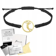 Bransolety męskie - Złota Bransoleta Siatkarz SREBRO 925 Męska Bransoletka Prezent GRAWER - miniaturka - grafika 1