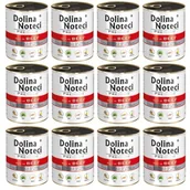 Mokra karma dla psów - Dolina Noteci Premium Adult bogata w wołowinę puszka 12x800 g - miniaturka - grafika 1