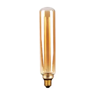 Polux Żarówka dekoracyjna LED E27 4 W 180 lm bursztynowa - Świetlówki - miniaturka - grafika 1