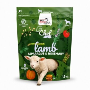 Syta Micha karma dla psa hipoalergiczna JAGNIĘCINA SZPARAG bezzbożowa 1,5kg