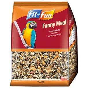 FIT+FUN Śmieszny Posiłek Papuga 2x1 kg - Karma dla ptaków - miniaturka - grafika 1