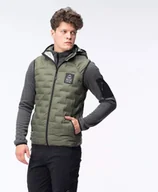 Kamizelki męskie - Męska kamizelka pikowana z kapturem Elbrus Huel Vest Primaloft rozmiar L - miniaturka - grafika 1
