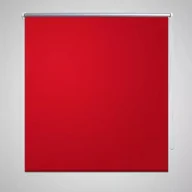 Rolety - vidaXL Roleta przeciwsłoneczna 40 x 100 cm Czerwona - miniaturka - grafika 1
