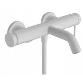 Baterie wannowe i prysznicowe - HANSGROHE 73422700 Tecturis S Jednouchwytowa bateria wannowa natynkowa Biały Matowy - miniaturka - grafika 1