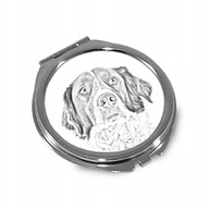 Lusterka do makijażu - Spaniel francuski Lusterko kieszonkowe składane - miniaturka - grafika 1