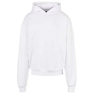 Build Your Brand Męska bluza z kapturem Ultra Heavy Cotton Box Hoody, męska bluza z kapturem, dostępna w wielu różnych kolorach, rozmiary od XS do 5XL, biały, XS - Bluzy męskie - miniaturka - grafika 1