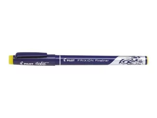 Pilot Cienkopis Frixion Fineliner żółty - Przybory szkolne - miniaturka - grafika 1