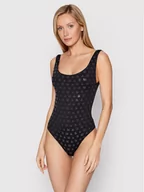 Stroje kąpielowe - Max Mara Beachwear Strój kąpielowy Nice 38311528 Czarny - miniaturka - grafika 1