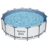 Baseny ogrodowe - Bestway Basen ogrodowy stelażowy 427 x 122 cm 12w1 5612X 5612X - miniaturka - grafika 1