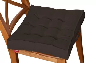 Dekoria Siedzisko Kuba na krzesło Coffe czekoladowy brąz) 50 × 50 × 10 cm Cotton Panama 211-702-03 - Meble modułowe i akcesoria - miniaturka - grafika 1