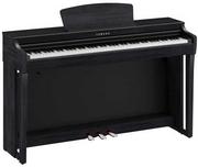 Instrumenty klawiszowe - Yamaha CLP 725 B Clavinova pianino cyfrowe (kolor: black / czarny) - miniaturka - grafika 1