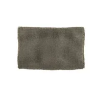 Dywaniki łazienkowe - Dywanik Waffle 50 x 80 cm zielony - miniaturka - grafika 1