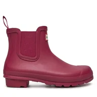 Kalosze damskie - Kalosze Hunter WFS2078RMA Bordowy - miniaturka - grafika 1