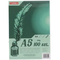 Podobrazia, bloki, papiery - Papier Brystol A5 100 ark.200g - miniaturka - grafika 1
