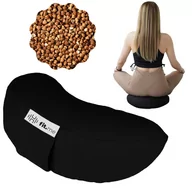 Pozostały sprzęt i akcesoria do ćwiczeń - Poduszka Do Jogi Medytacji Półksiężyc Gryka Fit.Me - miniaturka - grafika 1