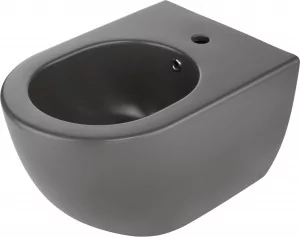 DEANTE CDE DBPW BIDET PEONIA ANTRACYT WISZĄCY - 51x36x30cm - Bidety - miniaturka - grafika 1