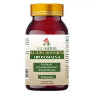 Układ nerwowy - Bio Herbs, Bacopa Monnieri Liposomalna 50% Bakozydów Brahmi, 60 Kaps. - miniaturka - grafika 1
