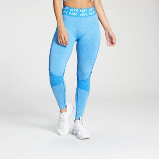 Spodnie sportowe damskie - Damskie legginsy z kolekcji Curve MP – jasnoniebieskie - XS - grafika 1