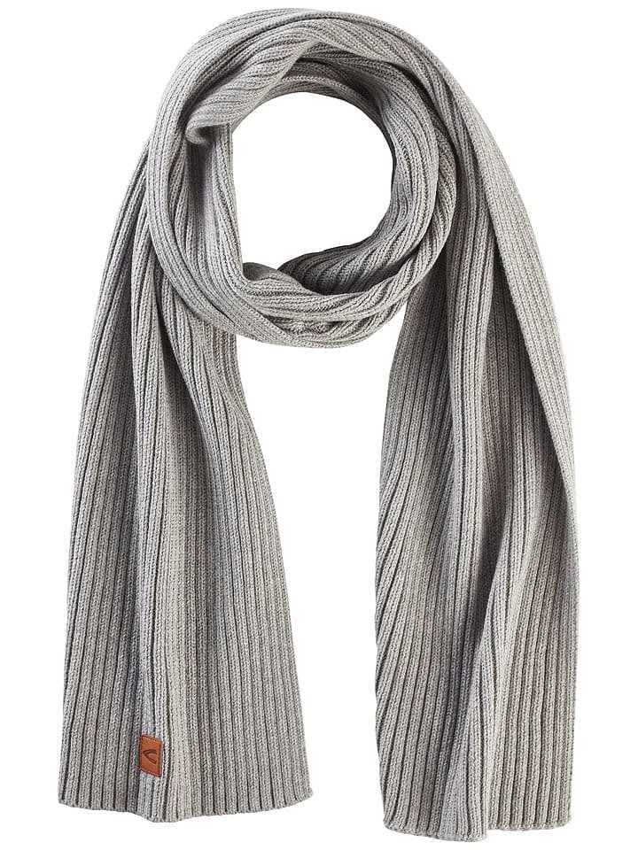 Camel Active Szal w kolorze jasnoszarym