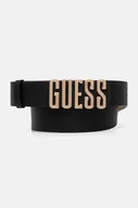 Paski - Guess pasek MERIDIAN damski kolor czarny BW9113 P4235 - miniaturka - grafika 1