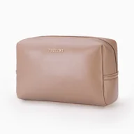 Kosmetyczki, organizery i kuferki - Kosmetyczka Damska Podróżna Duża Pojemna PUCCINI Beżowa QML004-6A - miniaturka - grafika 1