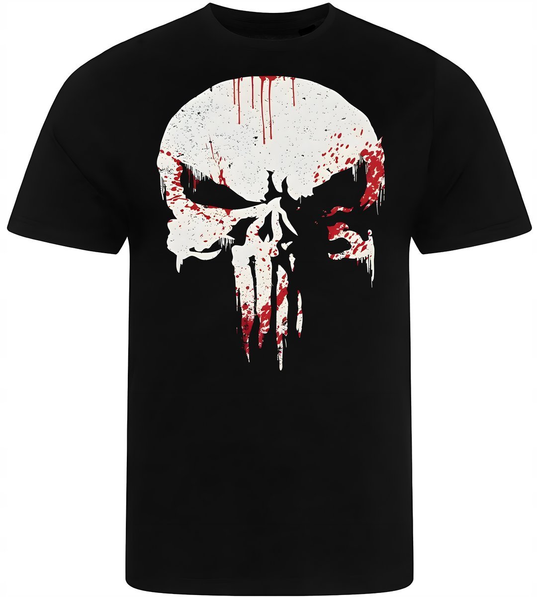 Koszulka Męska Nadruk Punisher Dla Taty Męża Prezent Premium Xl